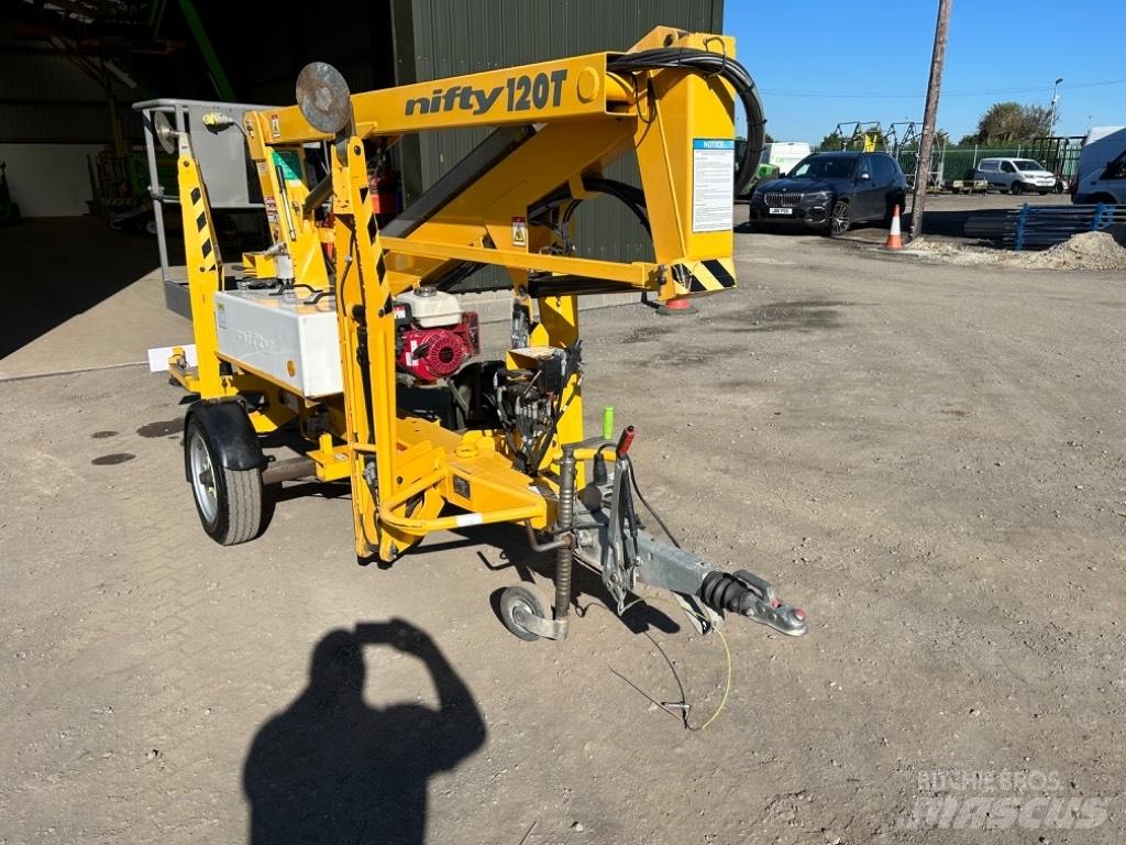 Niftylift 120TPE 拖車裝載高空作業平台