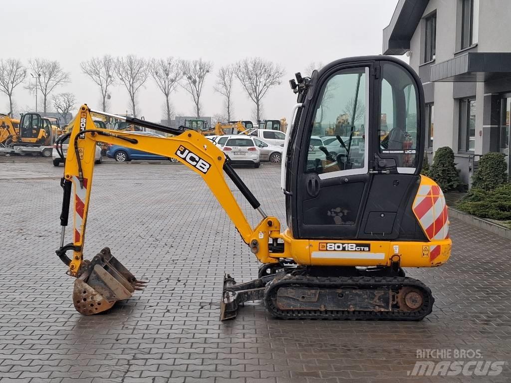 JCB 8018 CTS 小型挖土機/掘鑿機<7t(小型挖掘機)