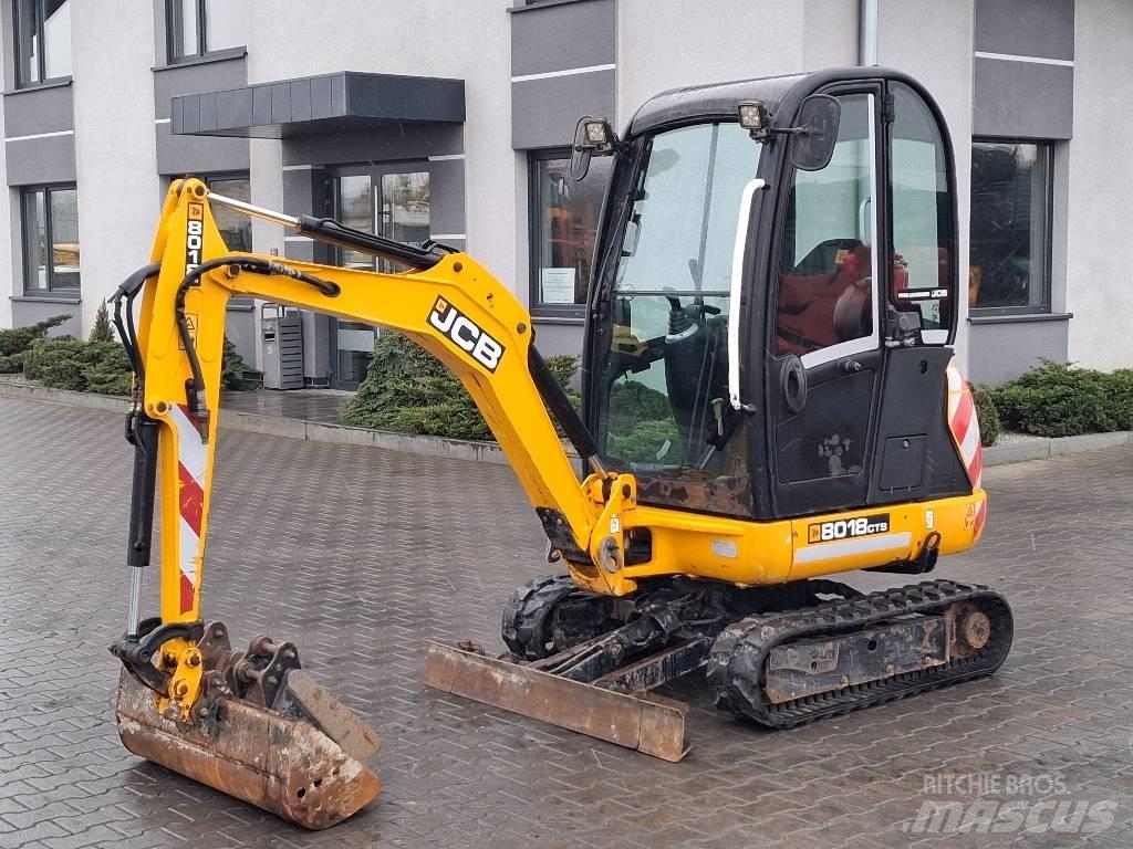 JCB 8018 CTS 小型挖土機/掘鑿機<7t(小型挖掘機)