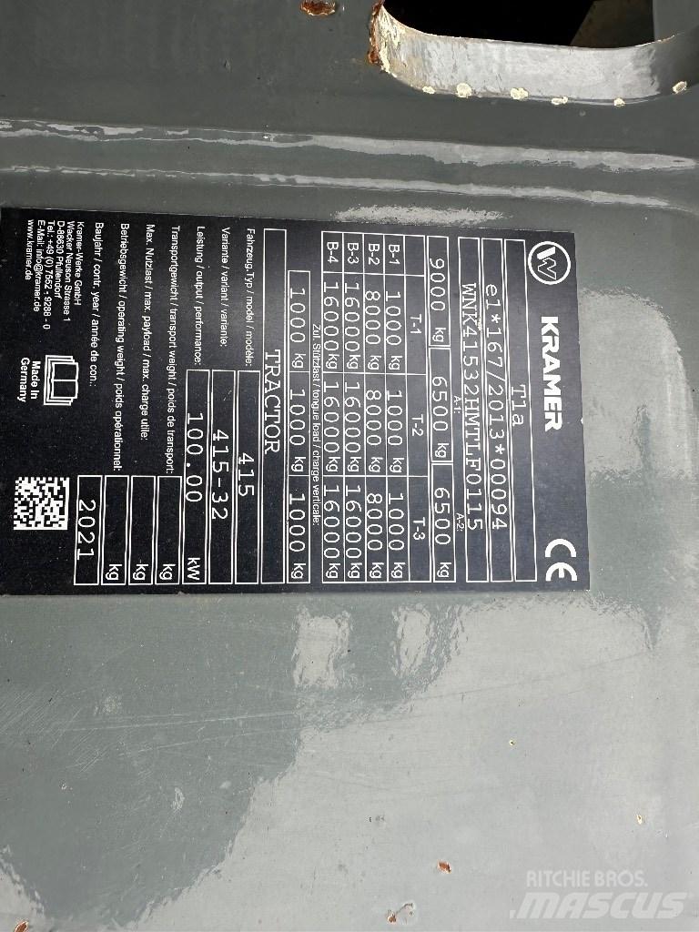 Kramer KT365 農業用伸縮臂裝載機