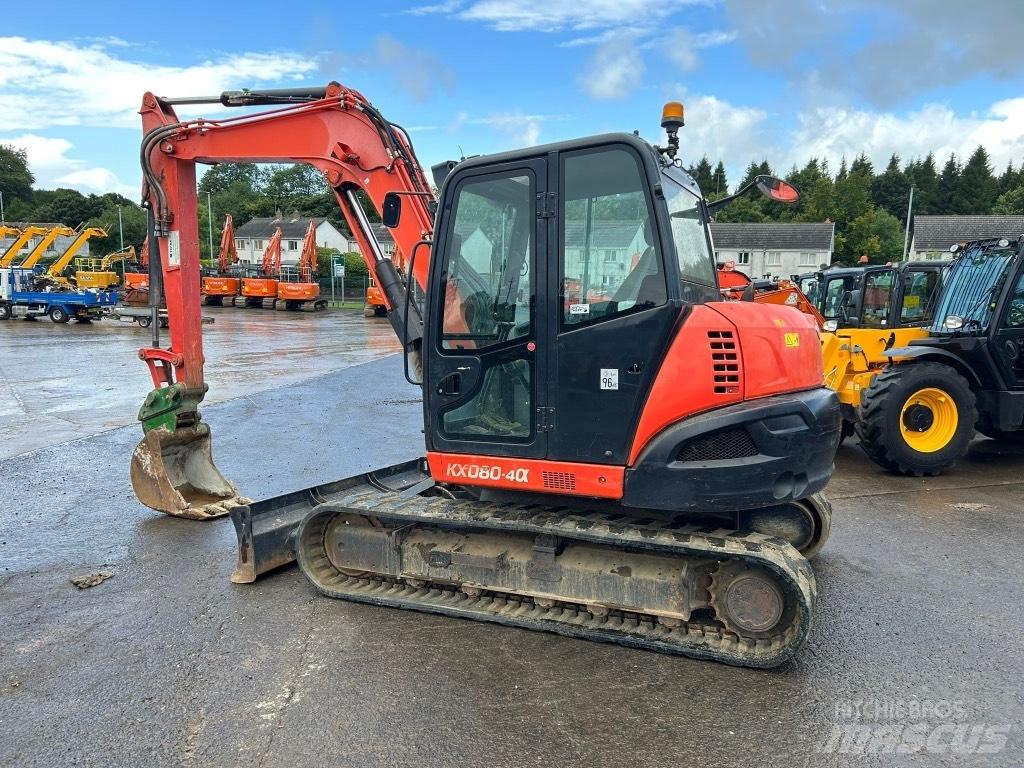 Kubota KX080-4 中型挖土機/掘鑿機/挖掘機 7t-12t