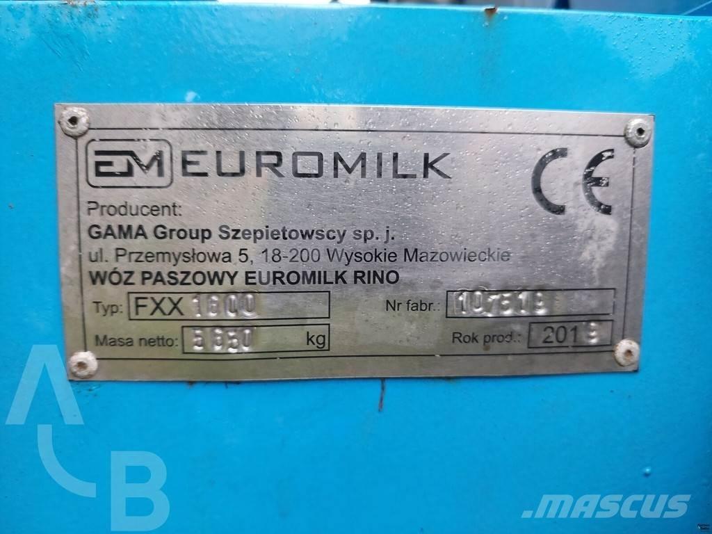  EUROMILK FXX 1600 混合餵料機