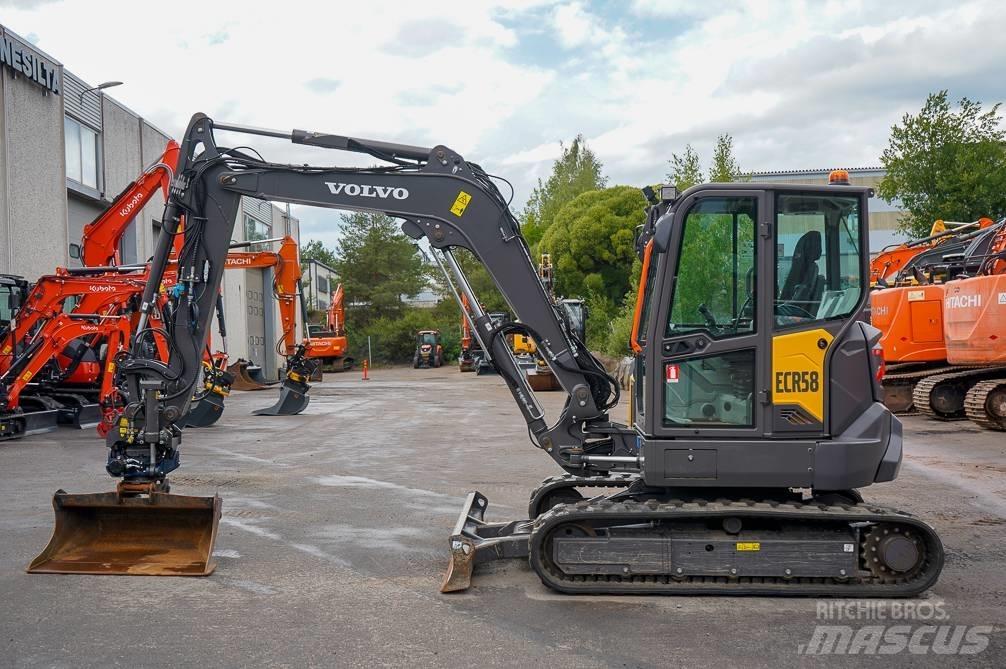 Volvo ECR58F EX-DEMO 小型挖土機/掘鑿機<7t(小型挖掘機)
