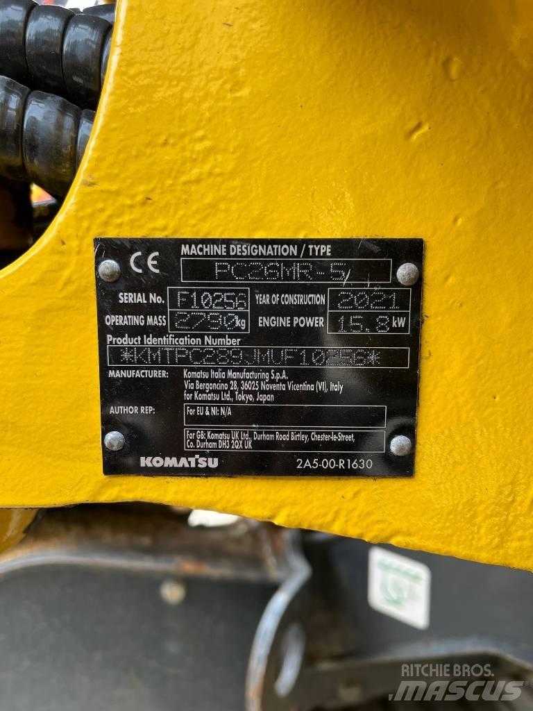 Komatsu PC26MR-5 小型挖土機/掘鑿機<7t(小型挖掘機)