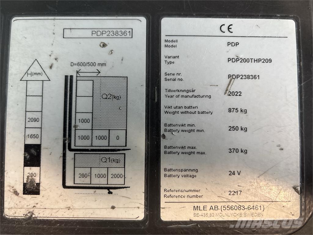 Atlet PDP200 自走式堆積機