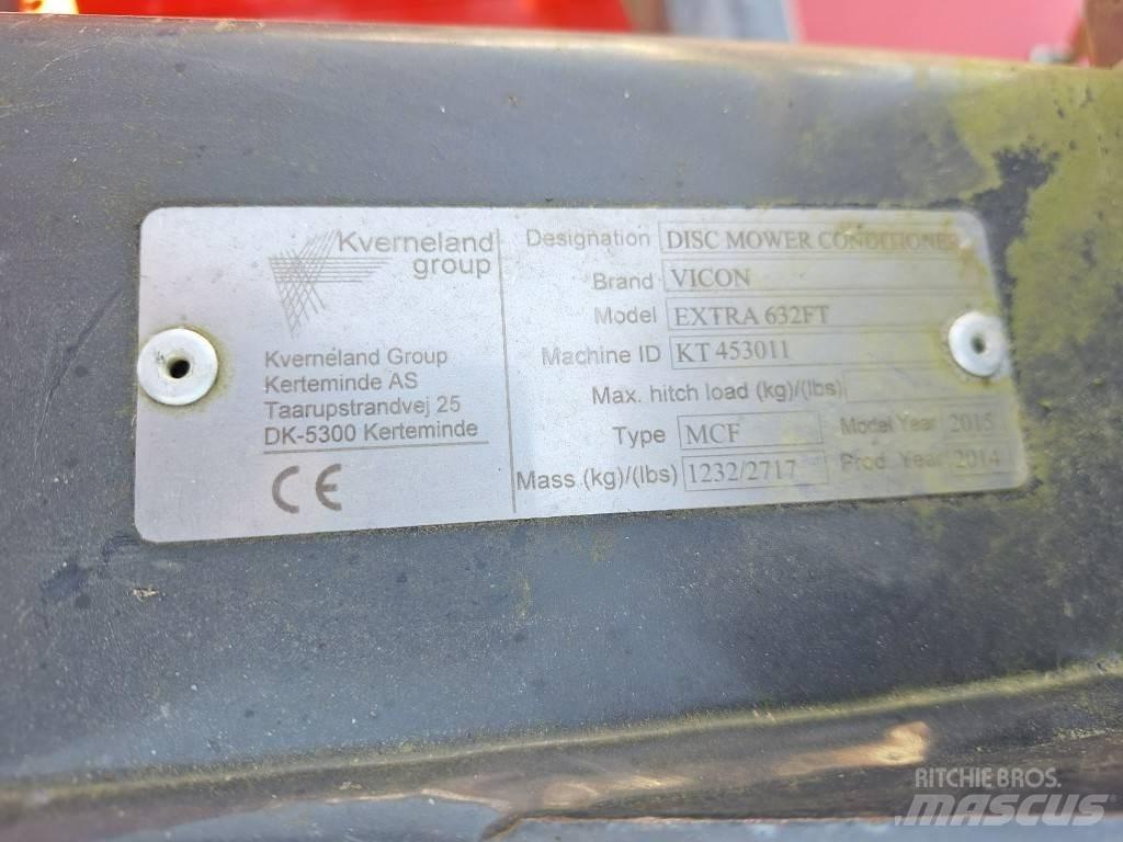 Vicon EXTRA 632FT 割草調節裝置