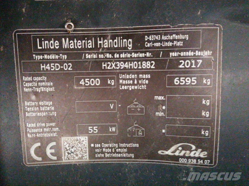 Linde H45D-02 柴油卡車