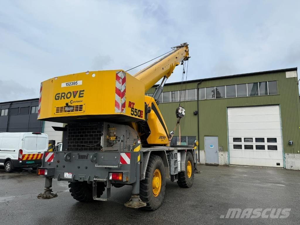 Grove RT 550 E 越野起重機