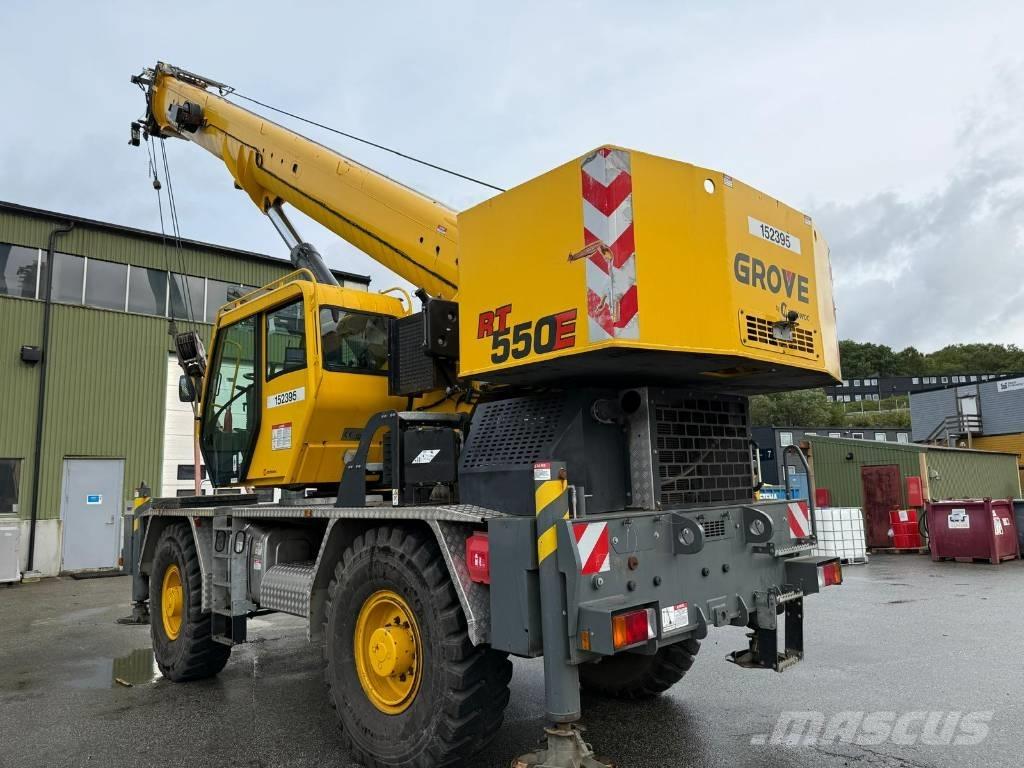 Grove RT 550 E 越野起重機