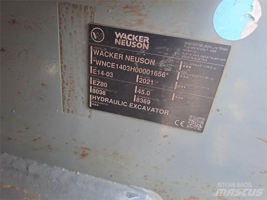 Wacker Neuson EZ80 履帶式 挖土機/掘鑿機/挖掘機