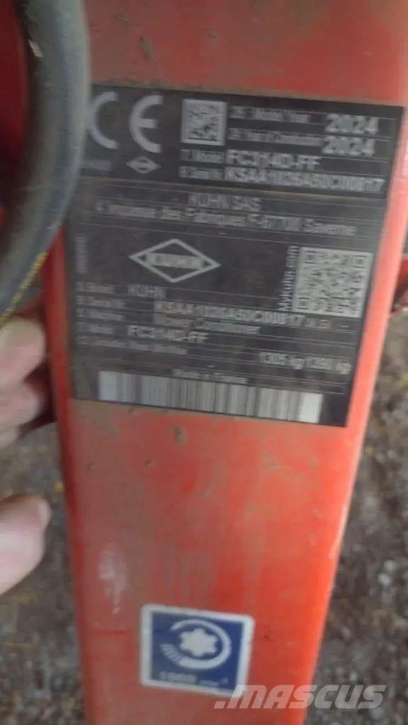 Kuhn FC 314 D FF 裝載與牽引式割草機