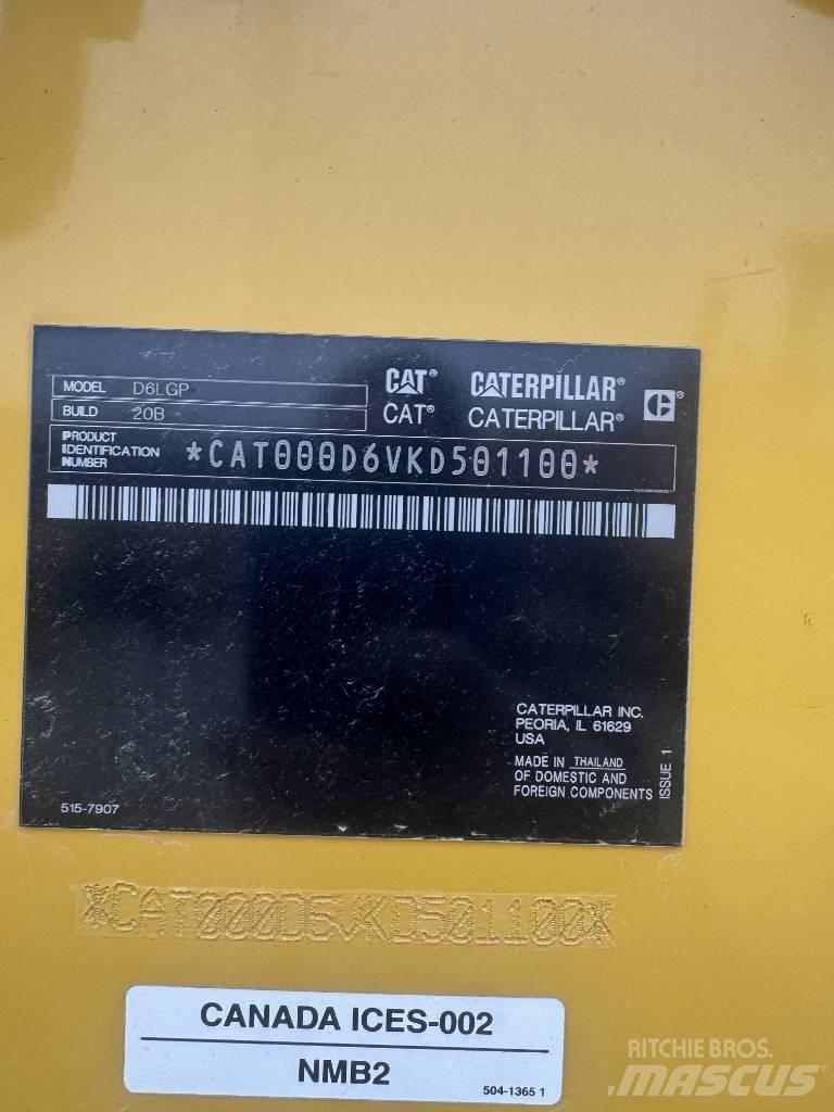 CAT D6 LGP 履帶推土機