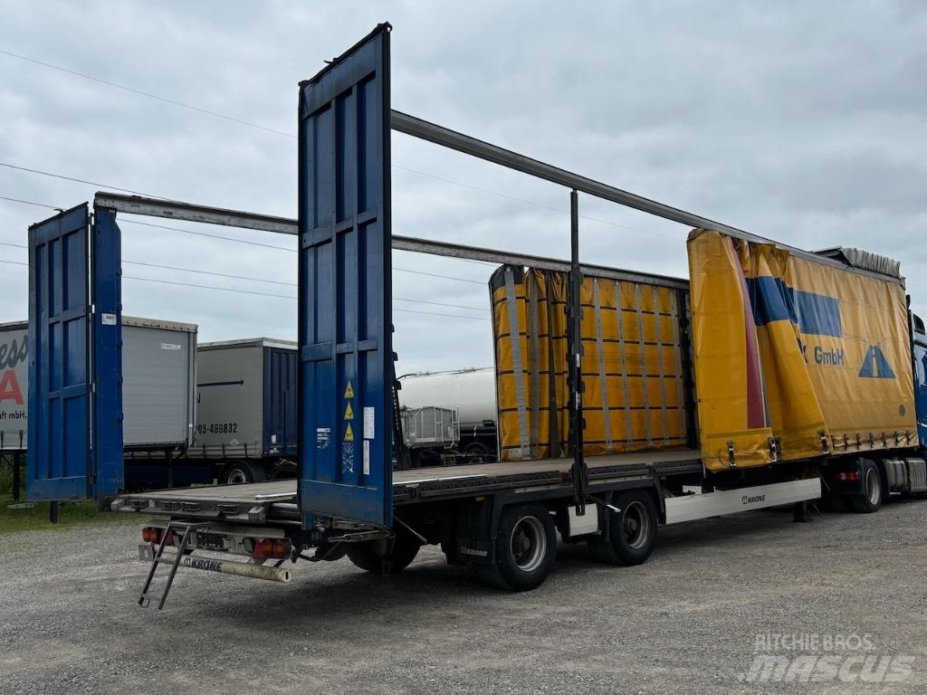 Krone Mega 2achs 篷布半拖車