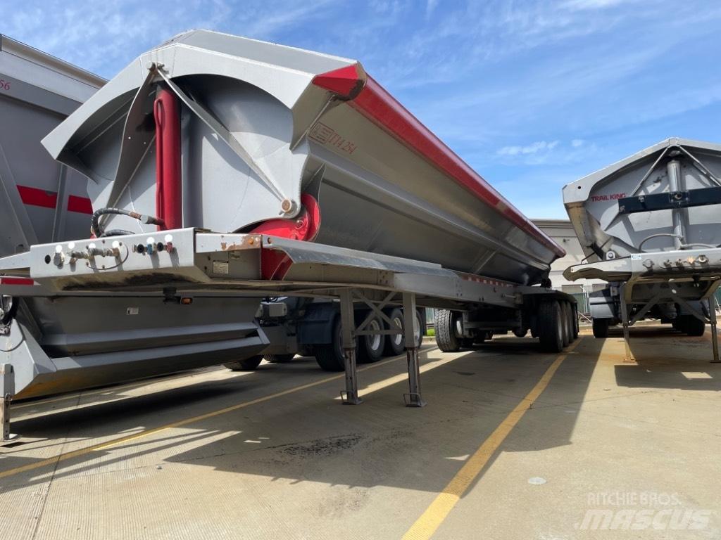  OSW 4 Axle Side Dump 傾卸式拖車
