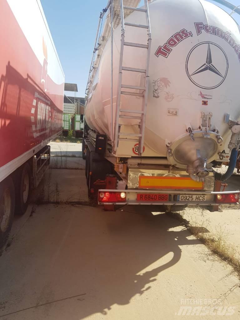 Fruehauf BENALU TC34 罐體半拖車
