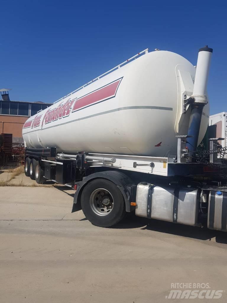 Fruehauf BENALU TC34 罐體半拖車