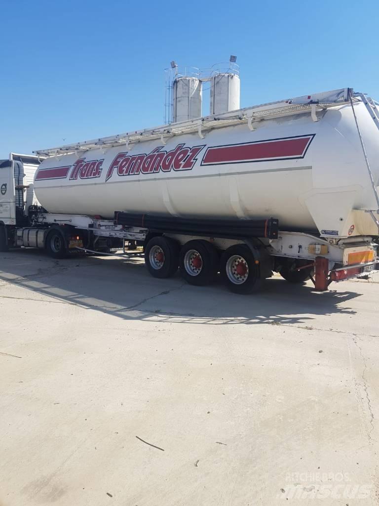 Fruehauf BENALU TC34 罐體半拖車
