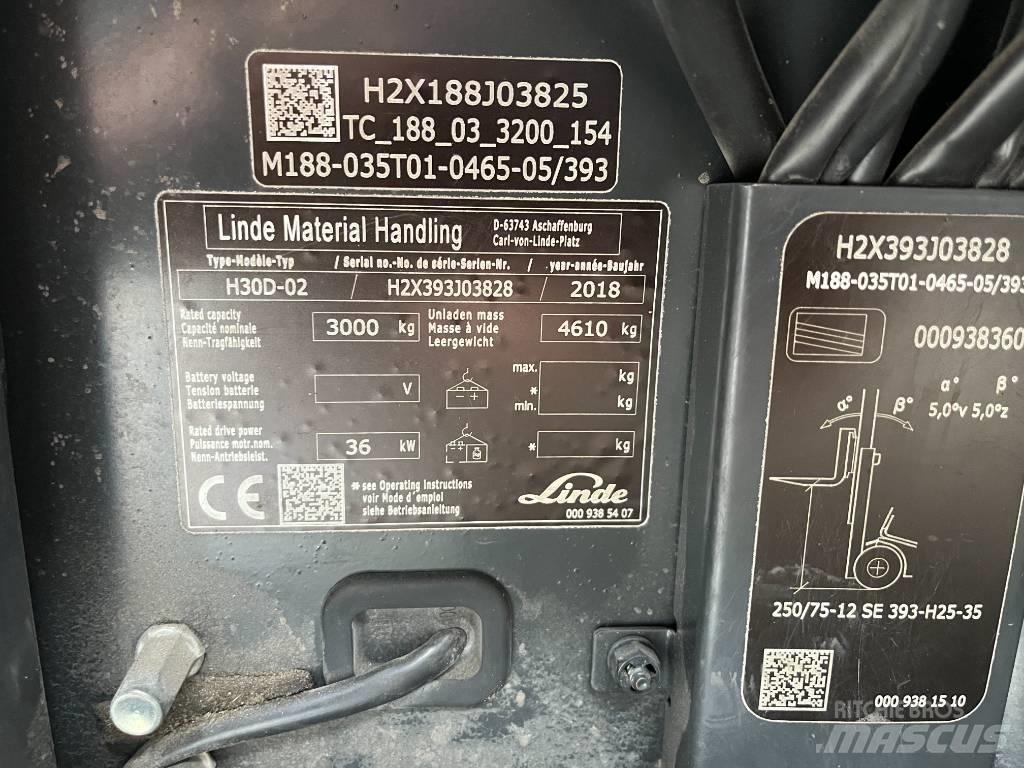 Linde H30D-02 柴油卡車