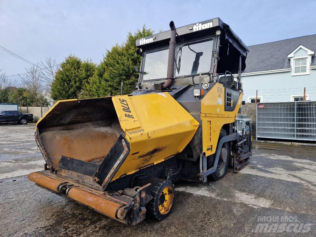 Volvo ABG Titan 5770 瀝青攤舖機/鋪路機