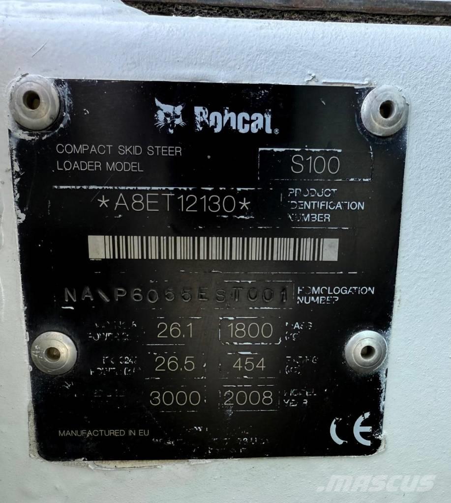Bobcat S 100 滑移轉向裝載機