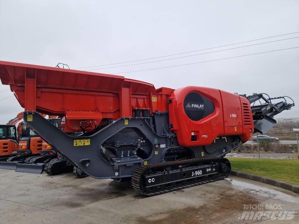 Terex Finlay J960 移動式壓碎機