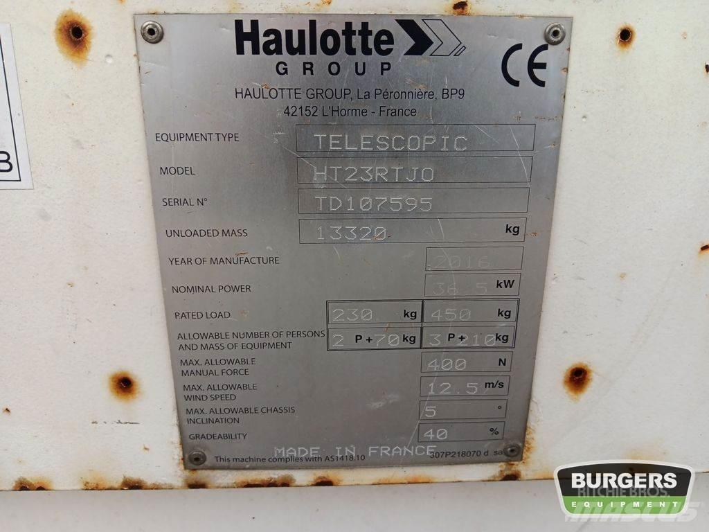 Haulotte HT23RTJO 伸縮臂高空作業車