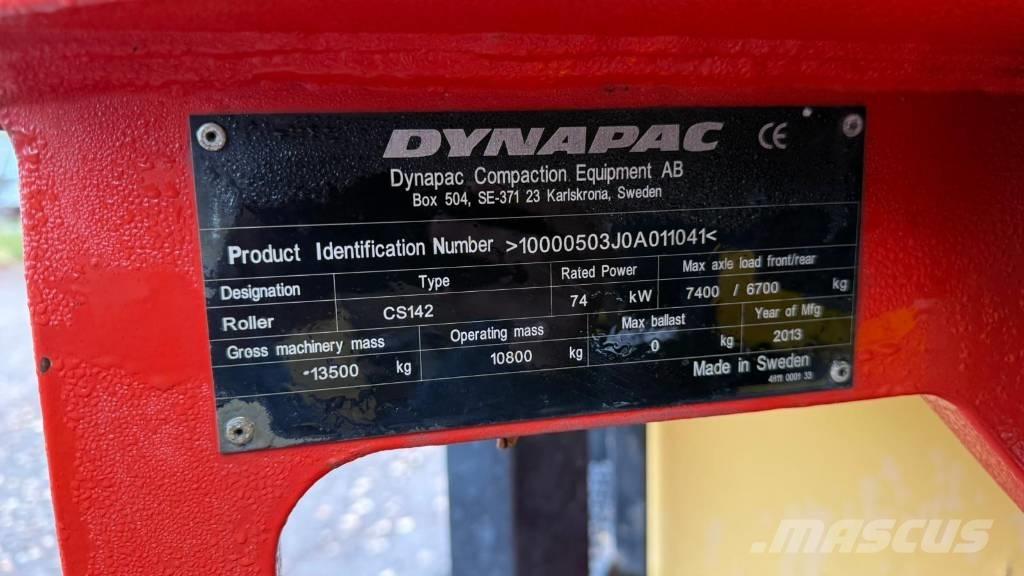 Dynapac CS 142 雙輪滾壓機