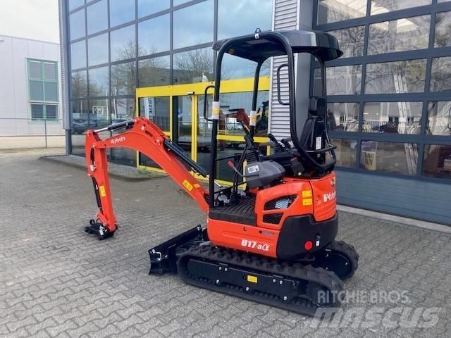 Kubota U 17-3 小型挖土機/掘鑿機<7t(小型挖掘機)