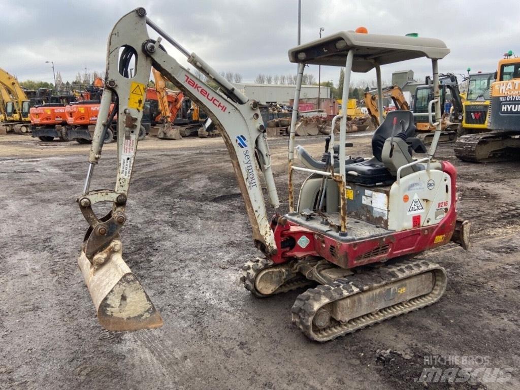 Takeuchi TB 216 小型挖土機/掘鑿機<7t(小型挖掘機)