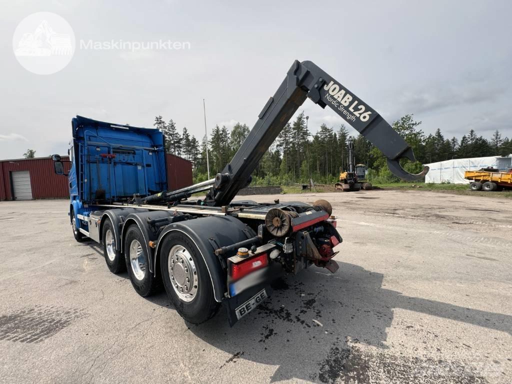 Scania R 490 LB 吊鉤式起重車