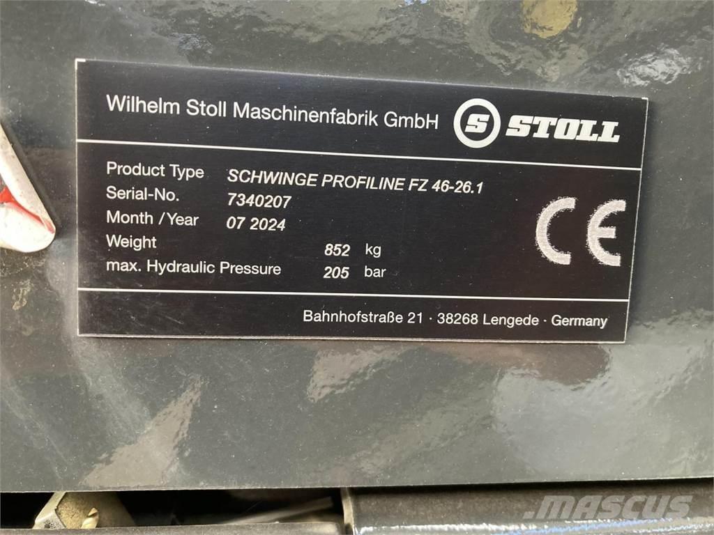 Stoll FZ 46-26.1 前端裝載機和挖掘機