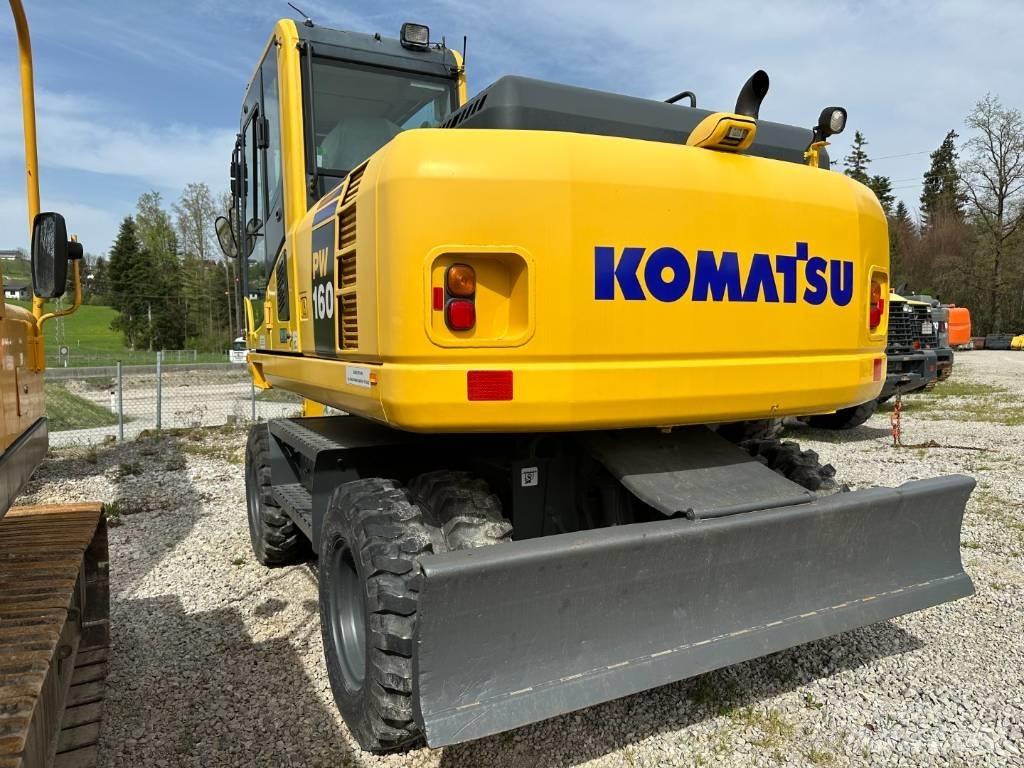Komatsu PW 160-8 旋轉式挖土機/掘鑿機/挖掘機