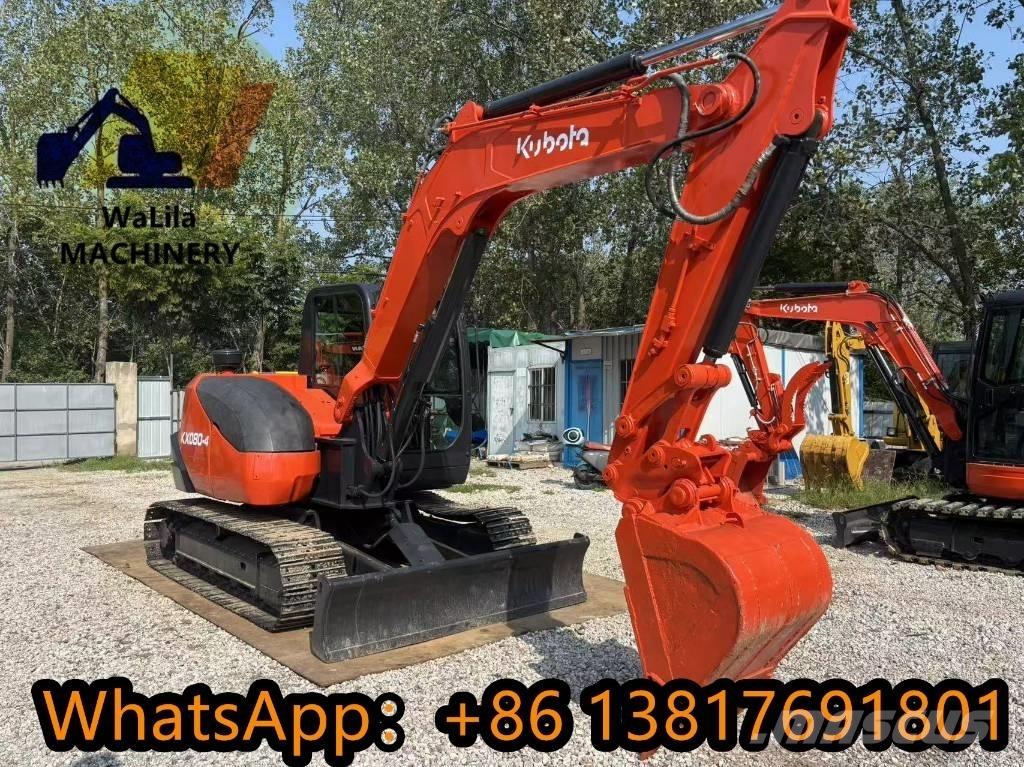 Kubota KX 080-4 小型挖土機/掘鑿機<7t(小型挖掘機)