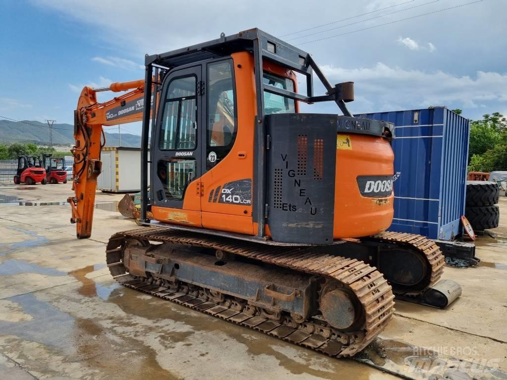 Doosan DX 140 LCR 挖土機/掘鑿機/挖掘機