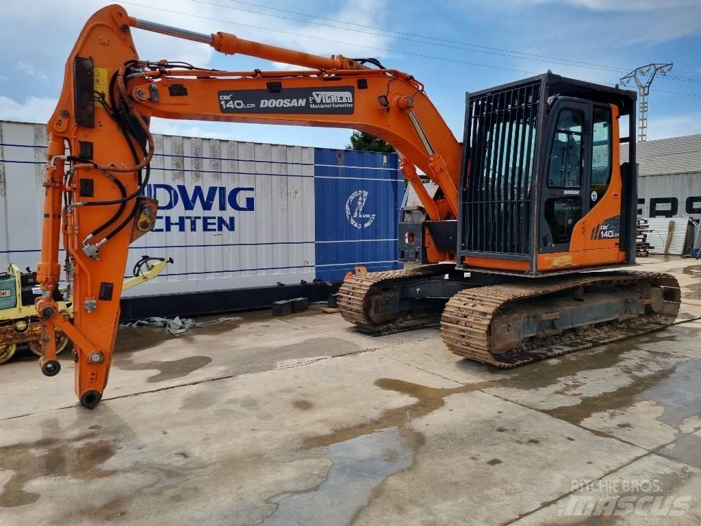 Doosan DX 140 LCR 挖土機/掘鑿機/挖掘機
