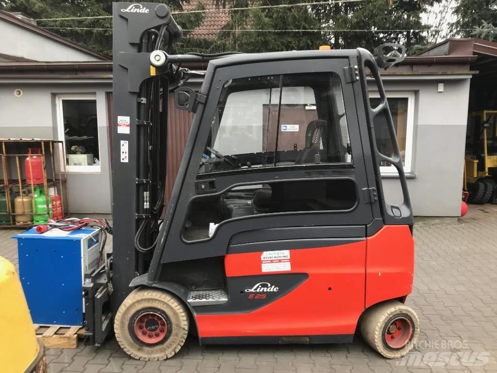Linde E25H-01/600 電動堆高機