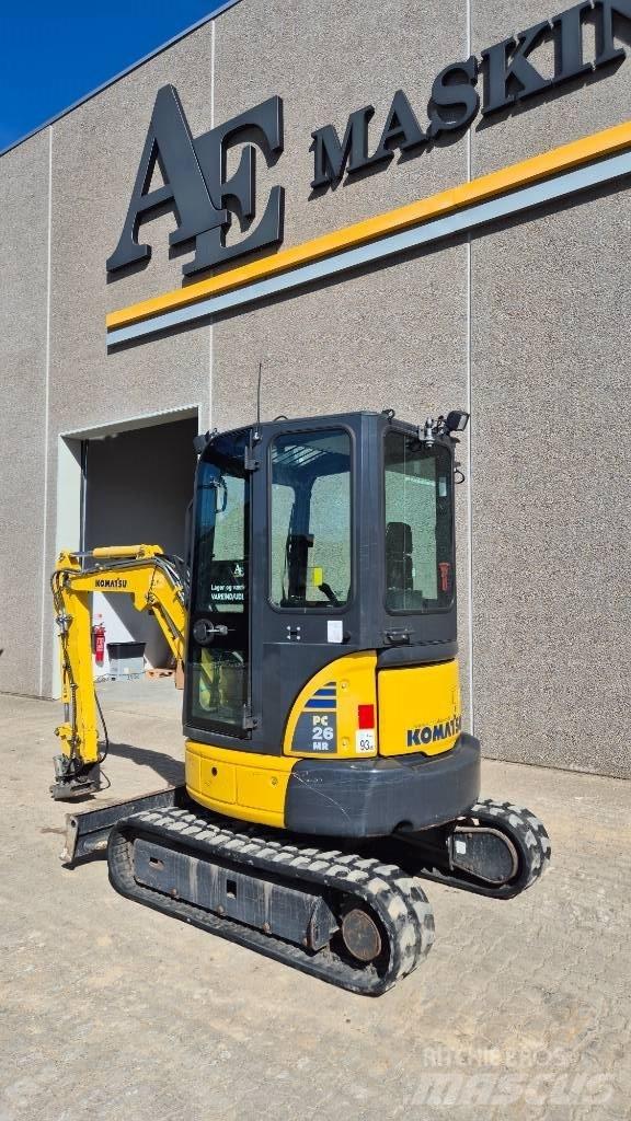 Komatsu PC 26 MR-3 小型挖土機/掘鑿機<7t(小型挖掘機)