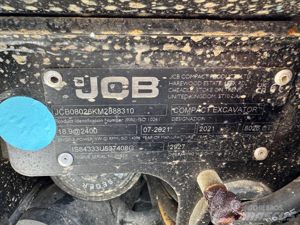 JCB 8026CTS 履帶式 挖土機/掘鑿機/挖掘機