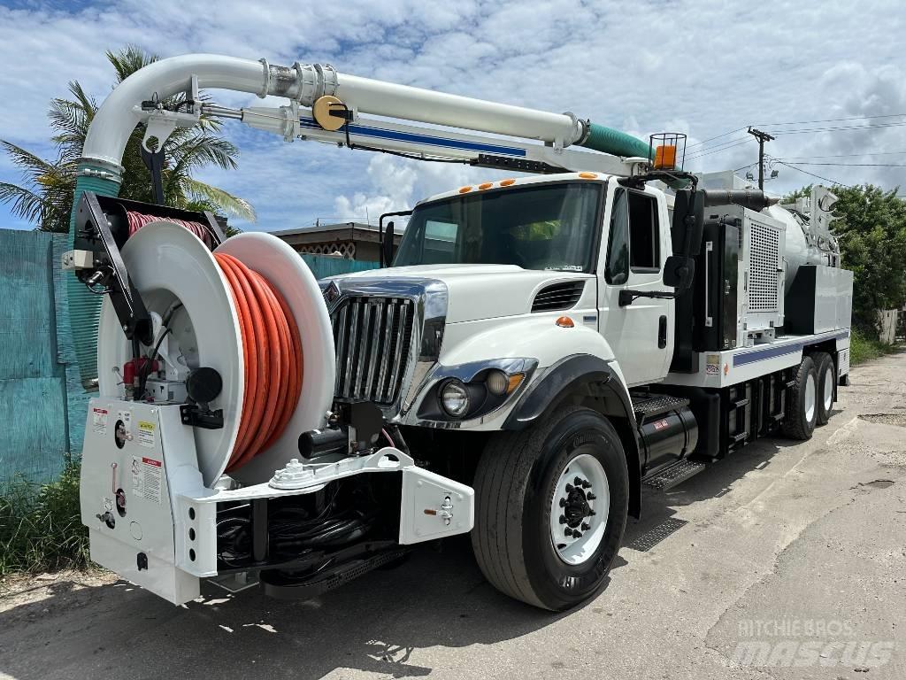 International 7400 組合/真空油槽車