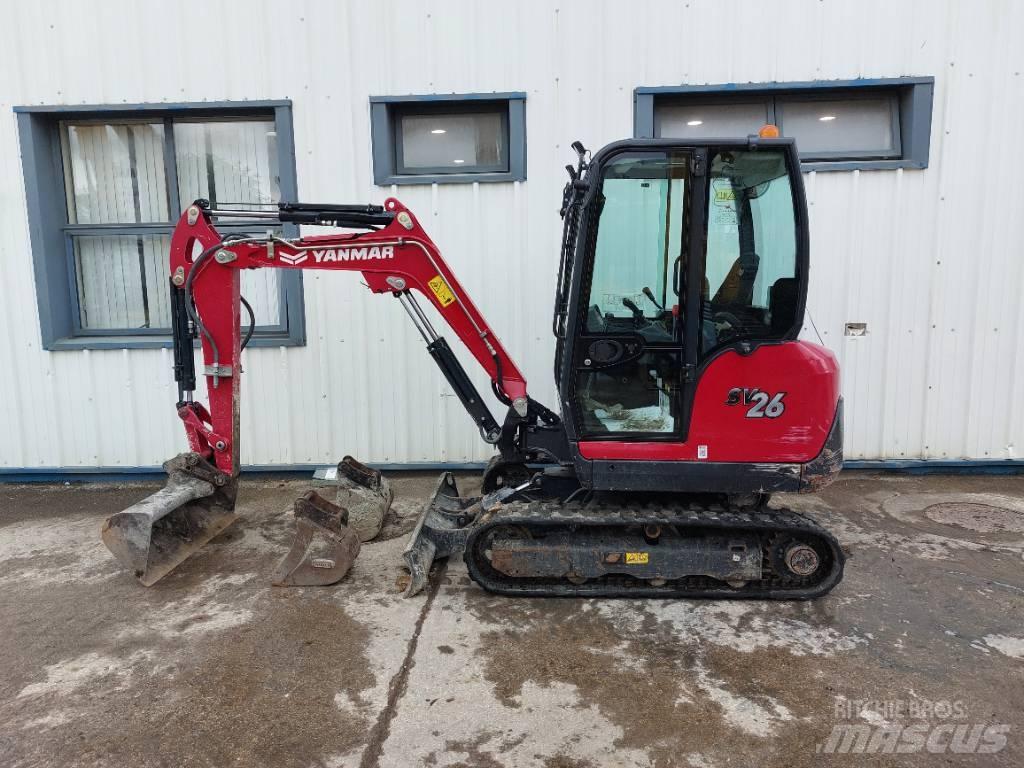 Yanmar SV26 小型挖土機/掘鑿機<7t(小型挖掘機)
