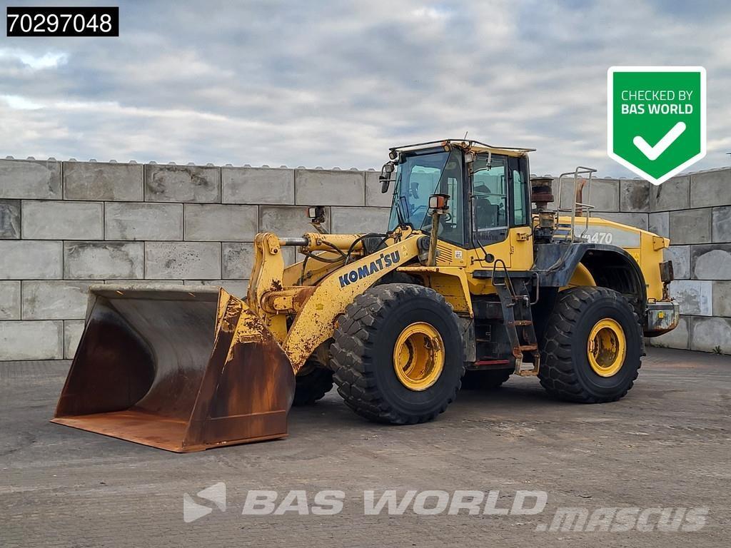 Komatsu WA470 -7 輪胎式裝載機