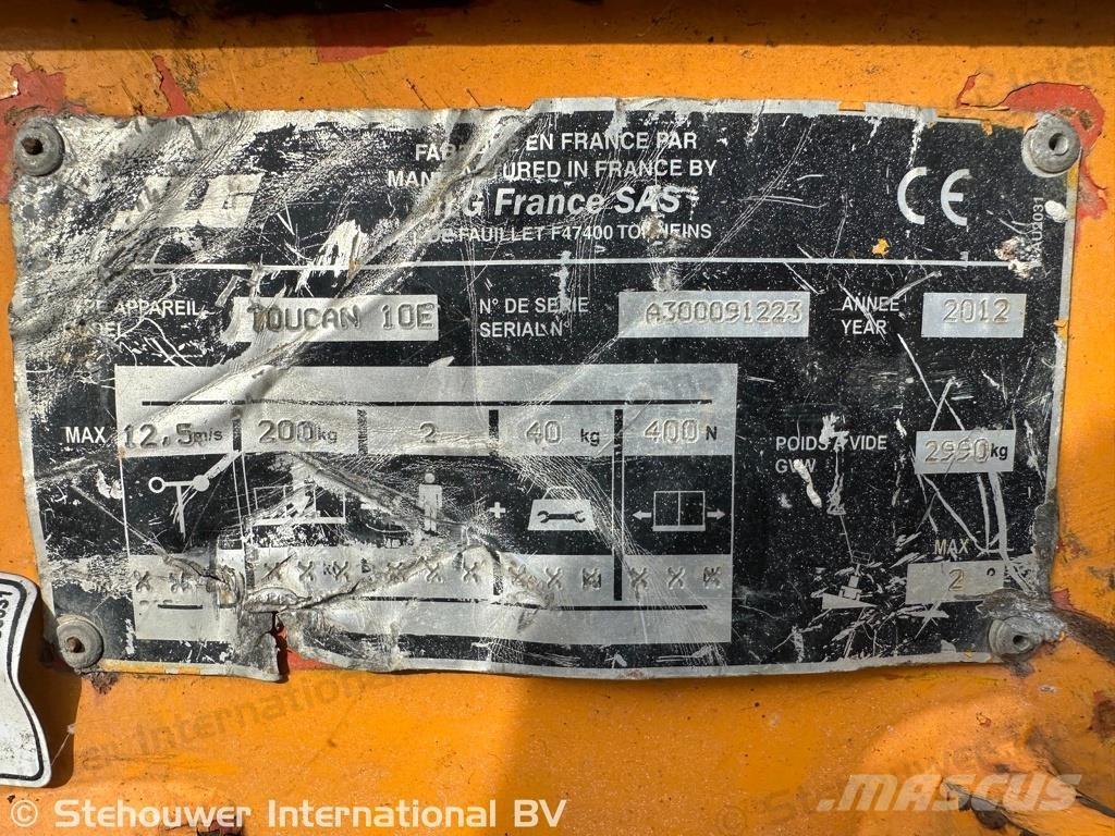 JLG Toucan 10E 其他升降機和作業平台