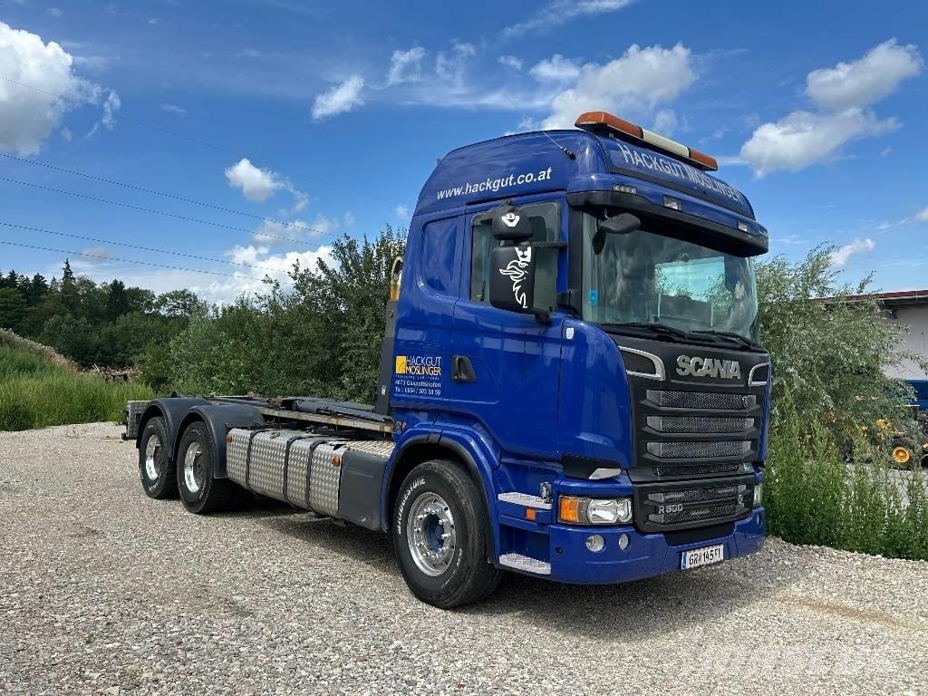 Scania R500 吊鉤式起重車