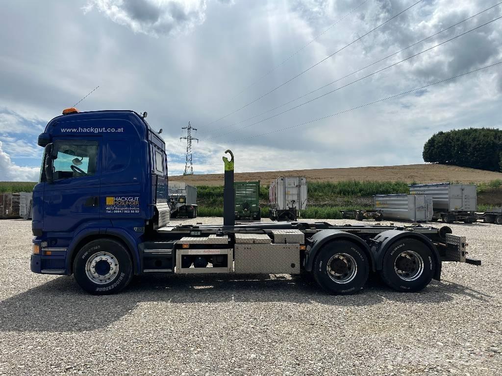 Scania R500 吊鉤式起重車