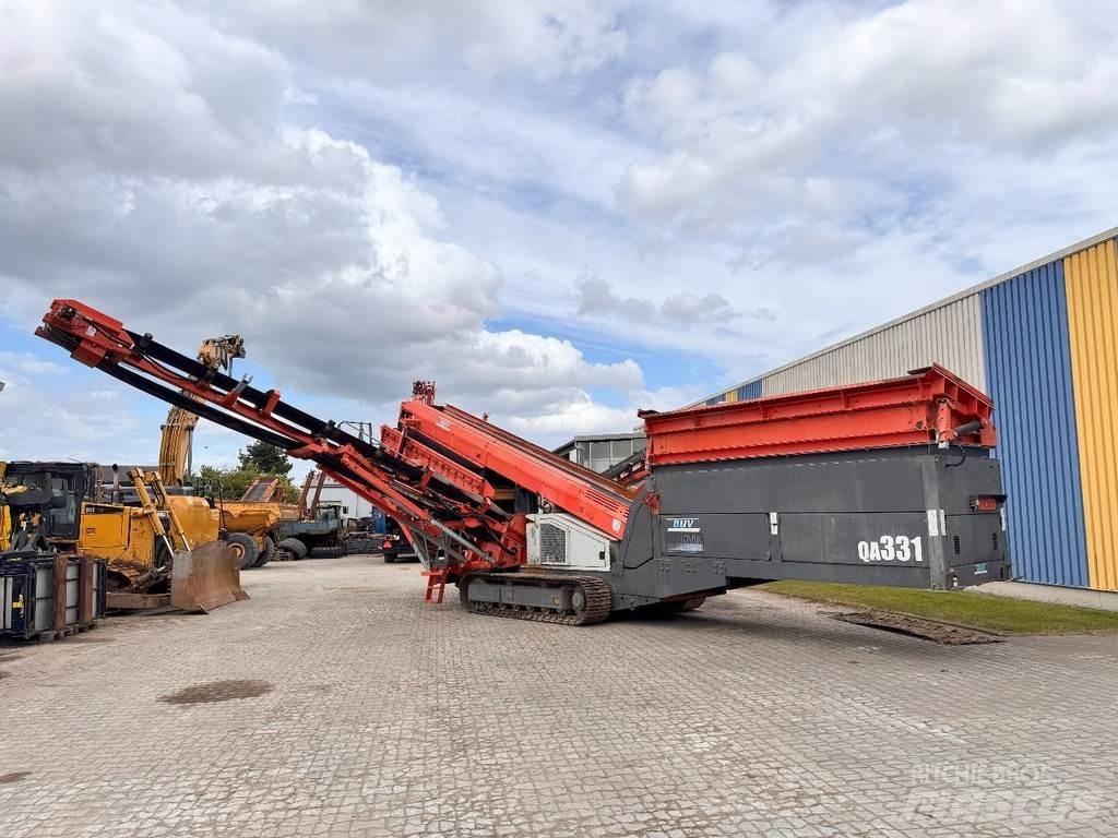 Sandvik QA331 NVT 移動式篩選機