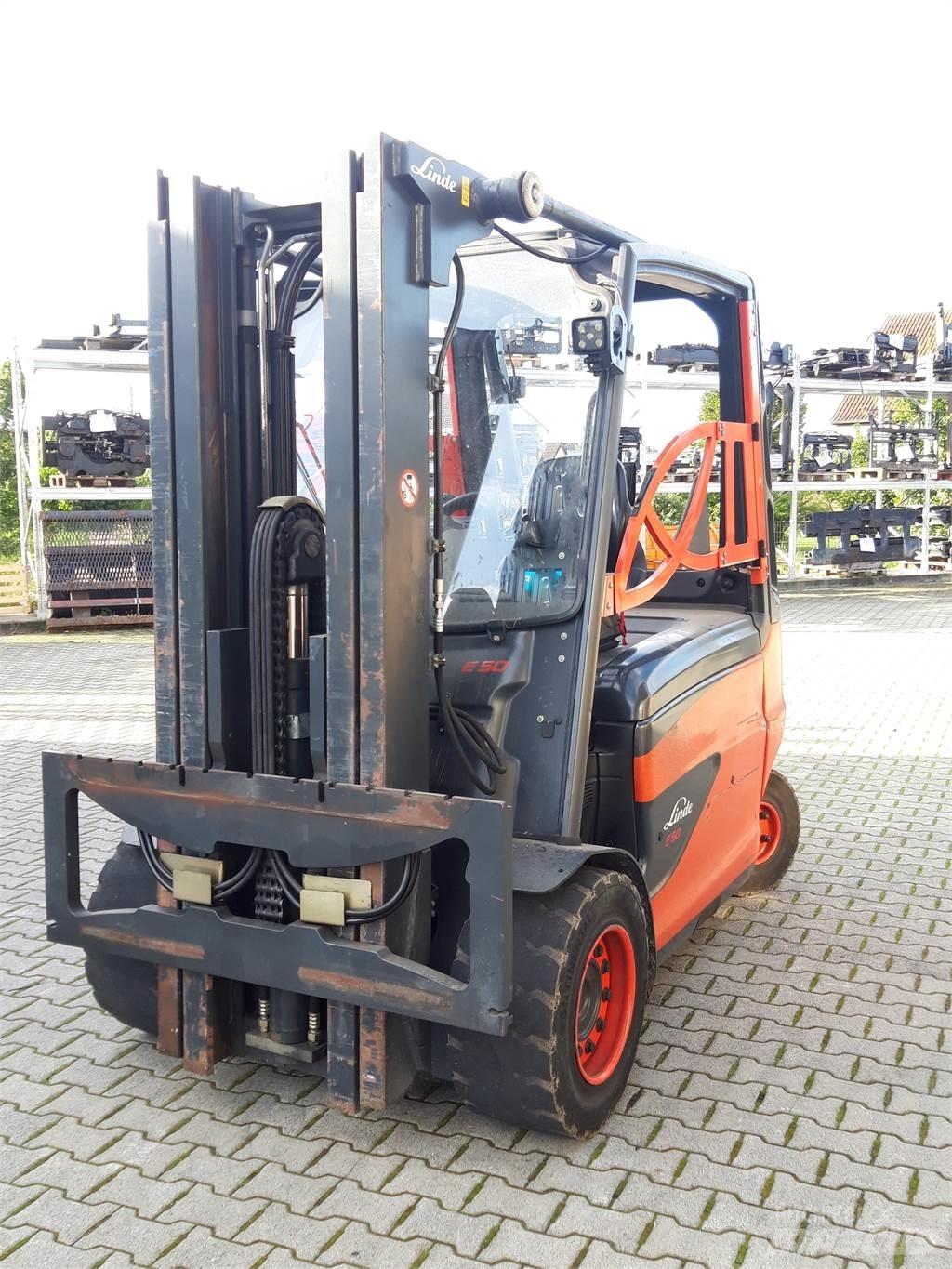 Linde E50HL 電動堆高機