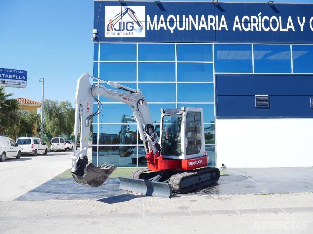 Takeuchi TB 153 FR 小型挖土機/掘鑿機<7t(小型挖掘機)