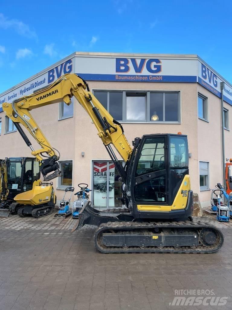 Yanmar B7 中型挖土機/掘鑿機/挖掘機 7t-12t