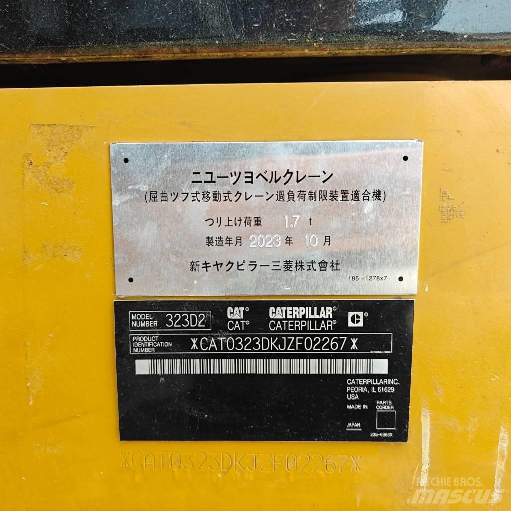 CAT 323 D L 履帶式 挖土機/掘鑿機/挖掘機
