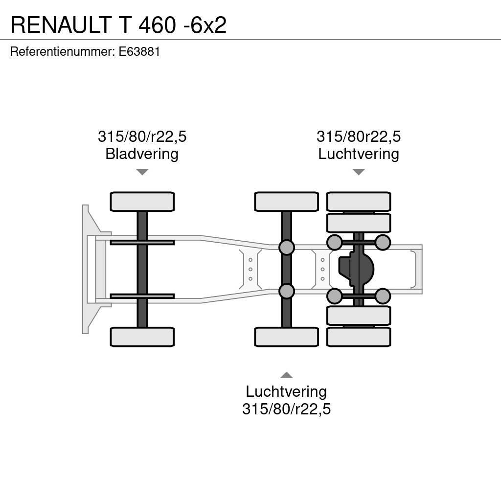 Renault T 460 -6x2 曳引機組件